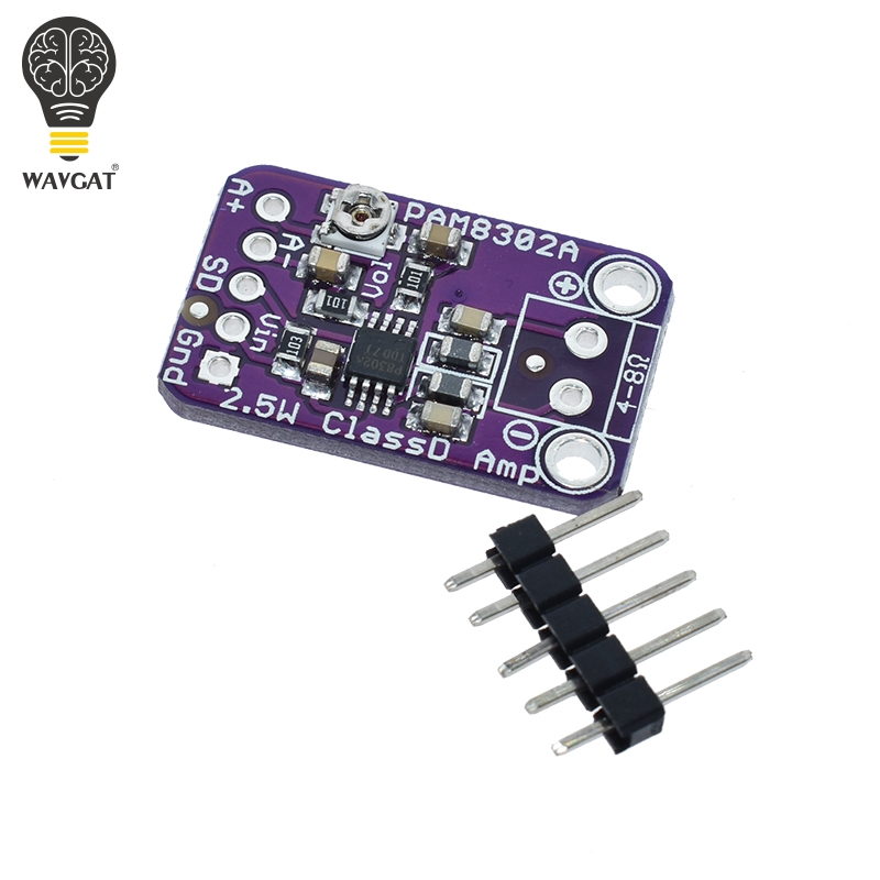 【YIYANGMAOYI111】PAM8302A CJMCU-832 PAM8302 2.5W single Class D Audio power module board. 