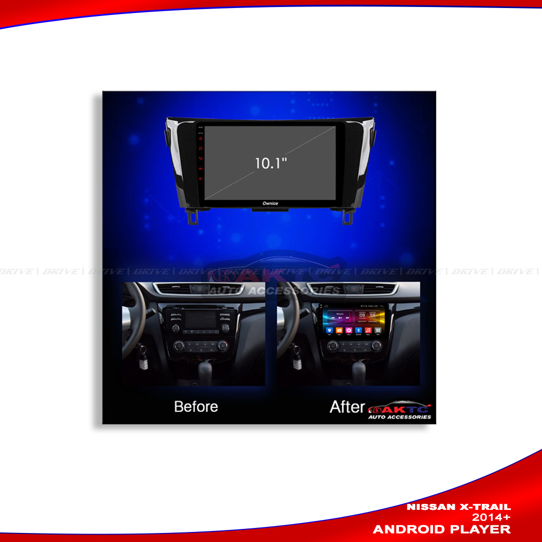 ANDROID PLAYER FOR NISSAN X TRAIL 2014-2020, CAR ANDROID PLAYER. 
