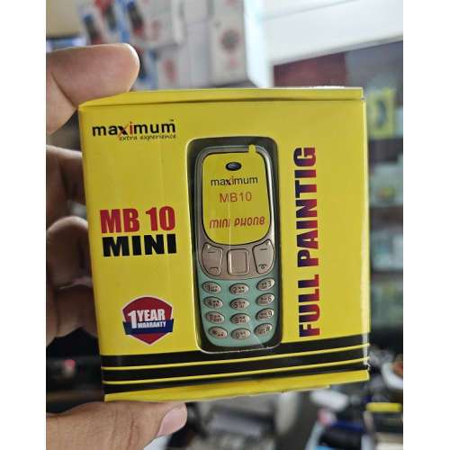 MB10 Mini Feature Phone 1000mAh Auto Call Record. 