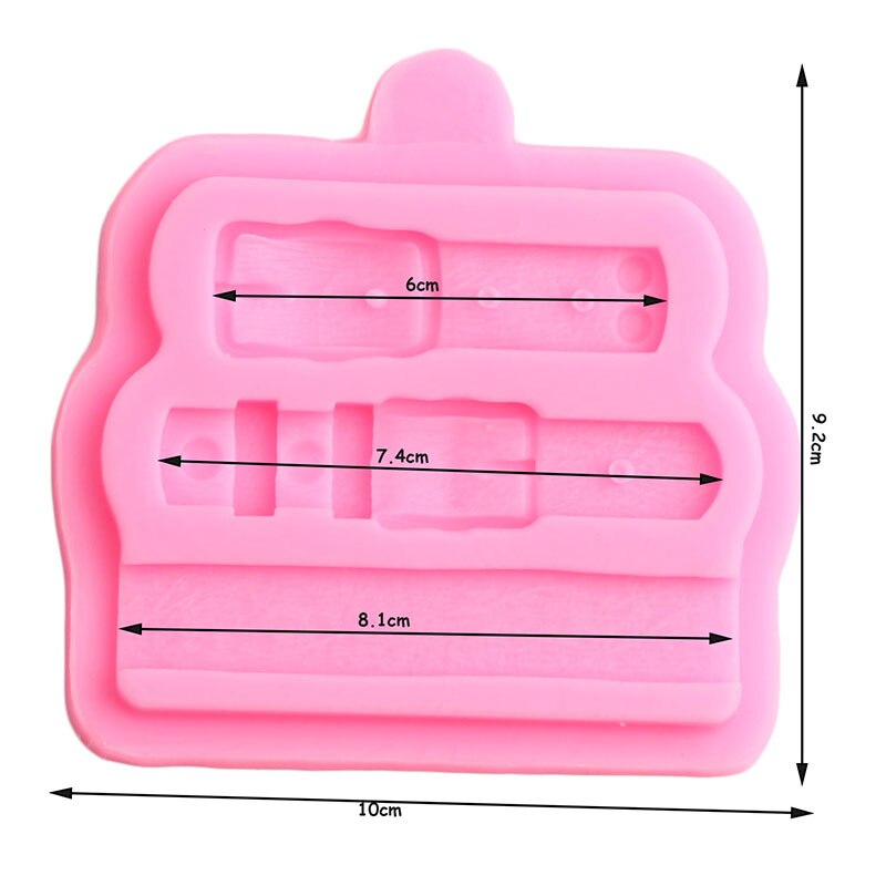 Belt Buckle Border Silicone Molds DIY Party Cupcake Topper Fondant Cake Decorating Tools Candy Clay Chocolate Gumpaste Moulds. 