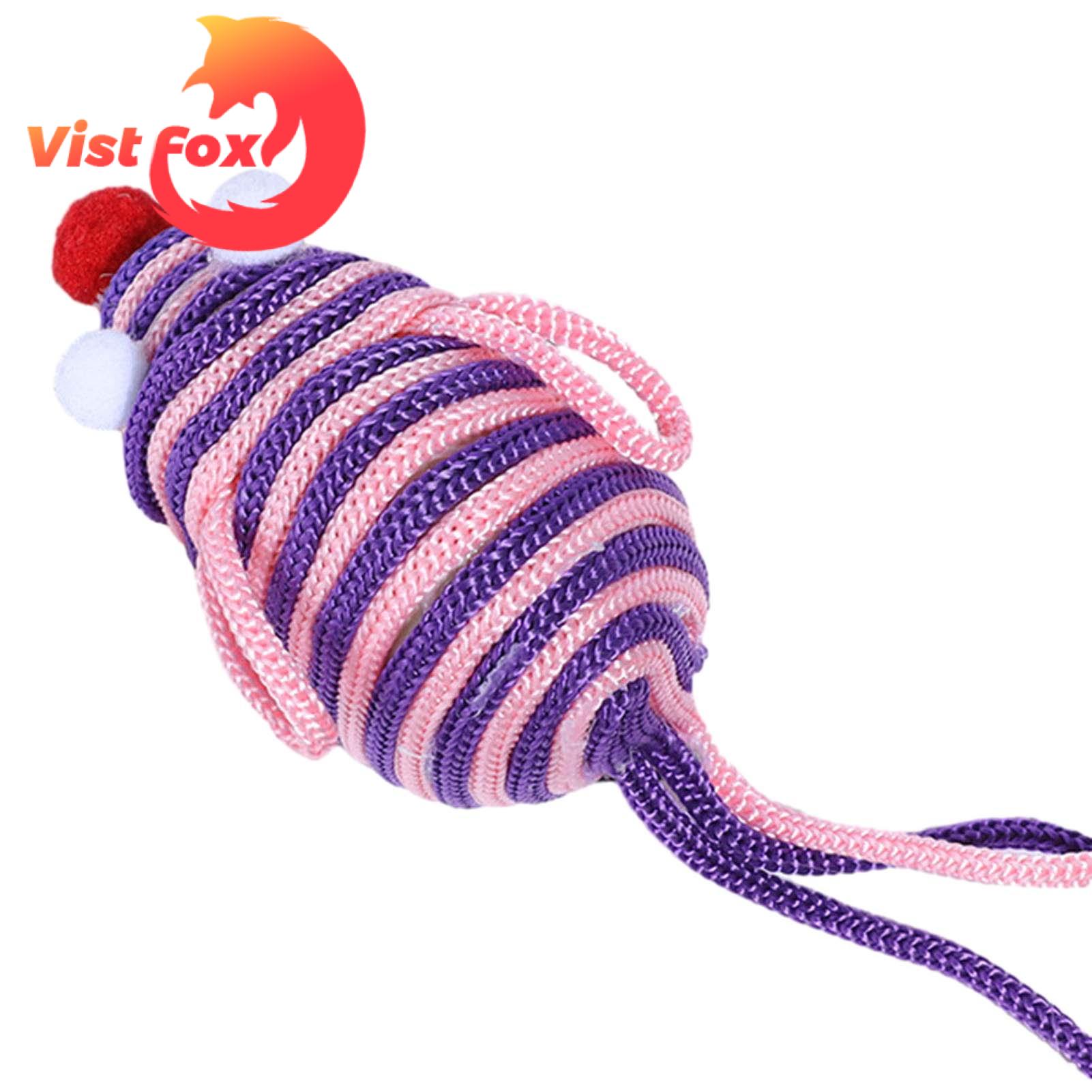 Vist Fox Cat Chewing Toy Attractive Simulation Mouse Funny Cat Toy. 