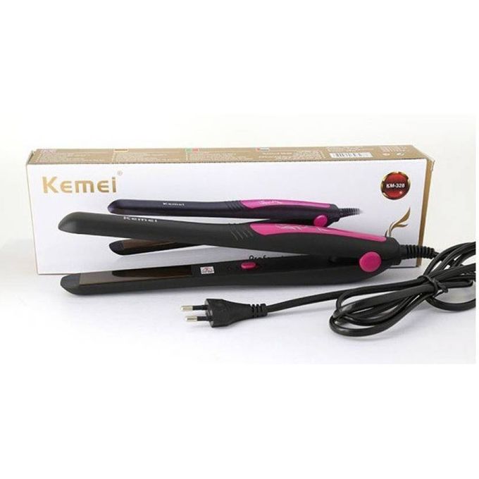 km 328 hair straightener