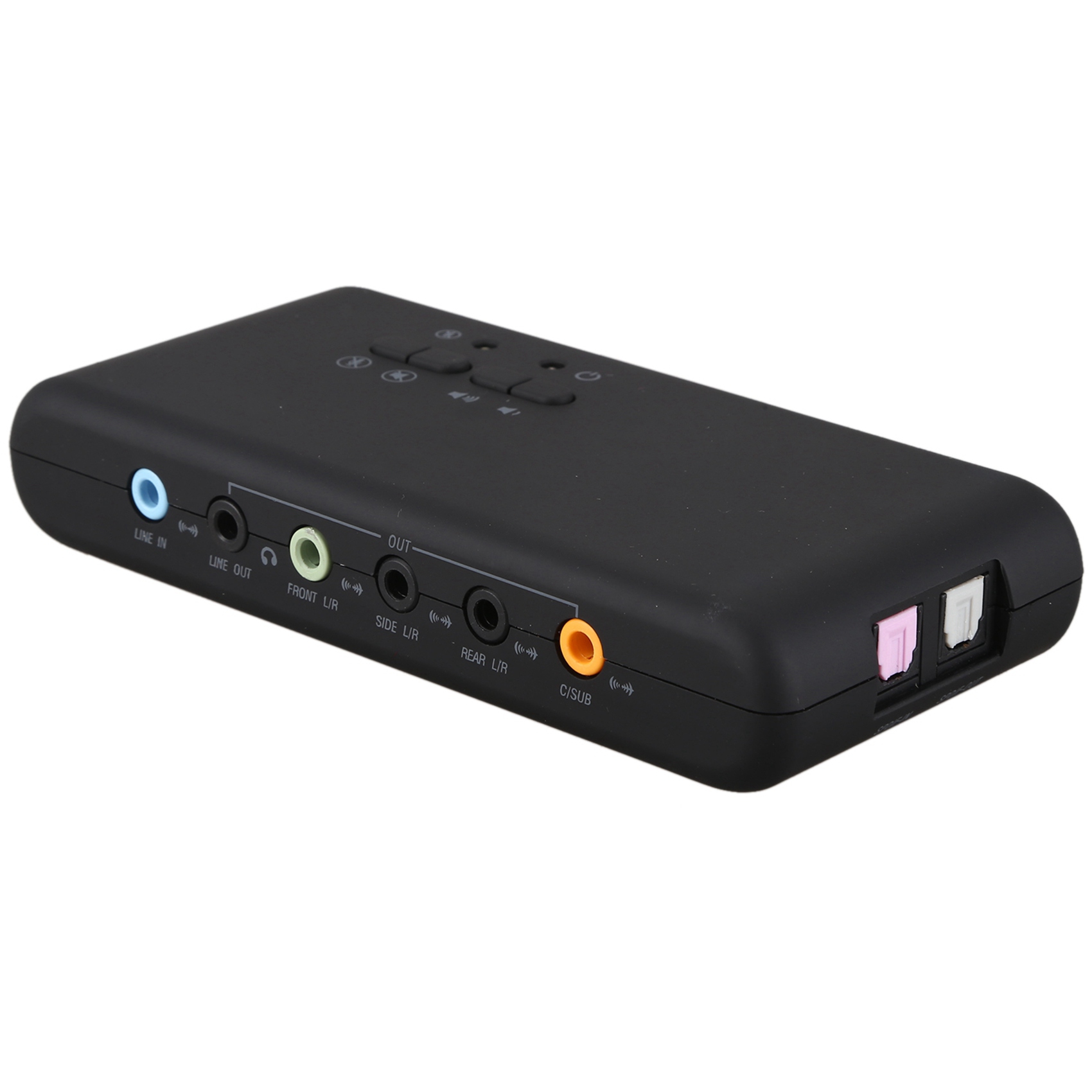 LKPCIGCXM 2X 7.1 Sound Card USB 2.0 Sound Card cmi6206 Chipset USB USB Audio Device Class Spec1.0 and USB Hid Class Spec. 