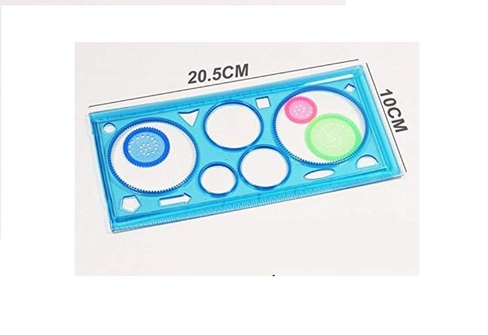 Design ruler/Drawing Box 1 pes. 