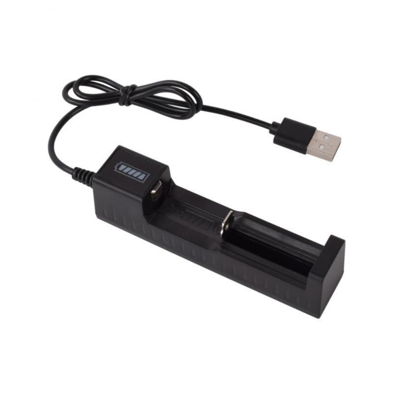 1Pc 18650 Battery Charger USB Battery Adapter / LED Smart Chargering For Rechargeable Batteries. 