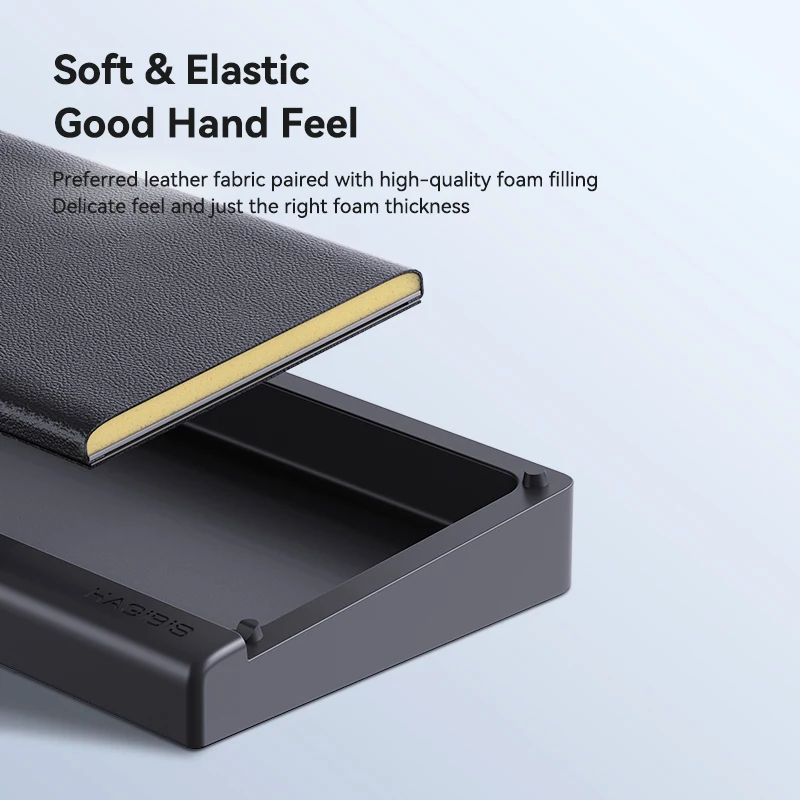 Hagibis Keyboard Wrist Rest Pad Ergonomic Soft Memory Foam Support Desktop Storage Box Easy Typing Pain Relief for Office Home. 