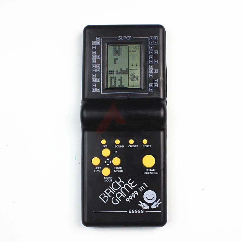 বাচ্চাদের ভিডিও গেম E-9999 Video game Brick Game Kids Game Console Toy with Music Playback Retro Games Player. 