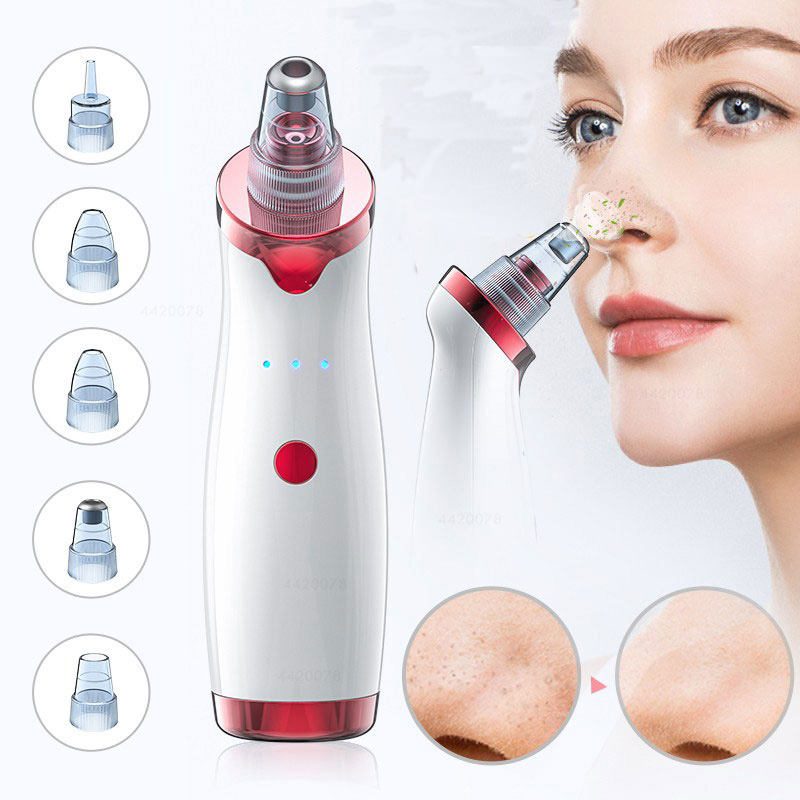 Blackhead Remover Face Deep Nose Cleaner T Zone Pore Acne Pimple Removal Vacuum Suction Facial Diamond Beauty Clean Skin Tool. 