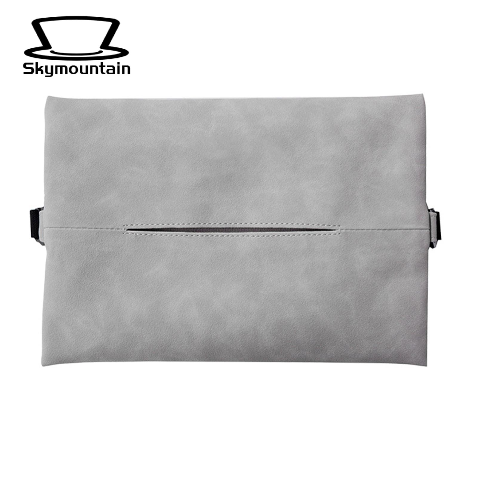 Skymountain Toilet Tissue Box Bottom Zipper Closure Wide Application Tissue Dispenser Box. 