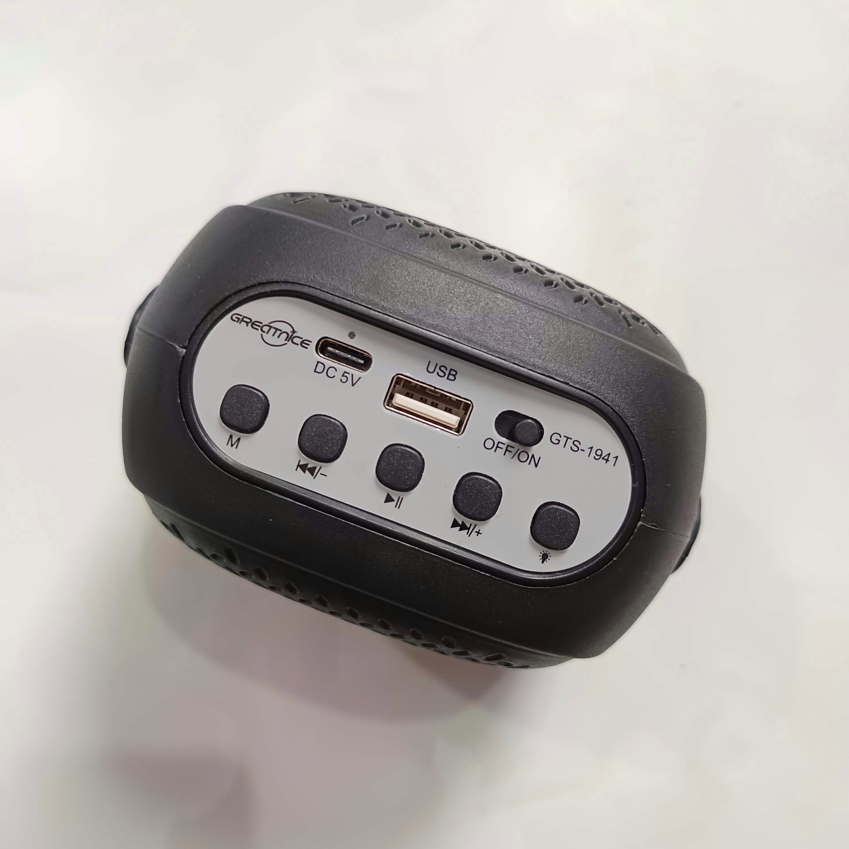 GREATNICE GTS-1941 Bluetooth, USB, SD Card & FM Radio Supported RGB Lighting Wireless Speaker With Microphone. 