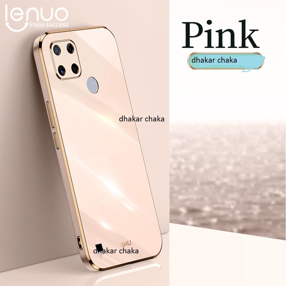 Symphony ATOM 2 Luxury 6D Plating Soft Casing Silicone Square Frame Phone Case For Symphony ATOM II Back Cover - Phone Back Cover. 