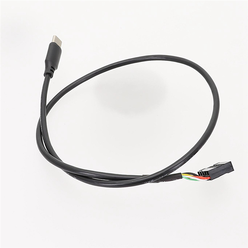 5Pcs USB 9Pin to USB Type C Cable for Computer Motherboard to USBC Secondary Screen PC LCD Screen 9Pin USB Cable Adapter Easy Install. 