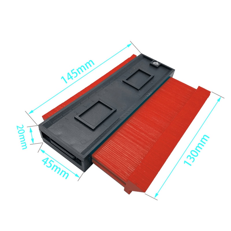 Contour Gauge Profile Shape Measurement Tool for Wood Metal Tiling Laminate UD88.