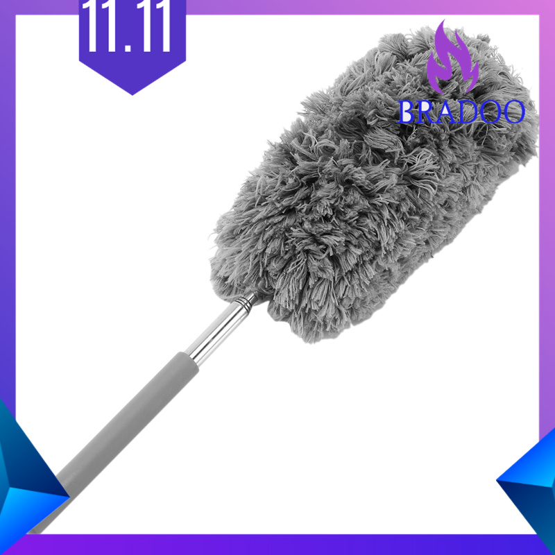 Microfiber Dusting Retractable Household Cleaner Feather Duster Car