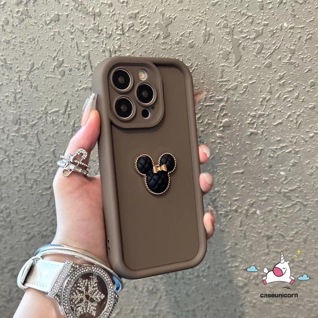Simple Solid Color Case For Redmi Note 9 10 8 12 11 10s Pro Redmi 10A 9C 12 9T 12C 10 9 10C 9A A1 Poco M3 C55 Mi 12 11 Lite Soft Angel Eyes Cute 3D Doll Cartoon Mickey Minnie Cover. 
