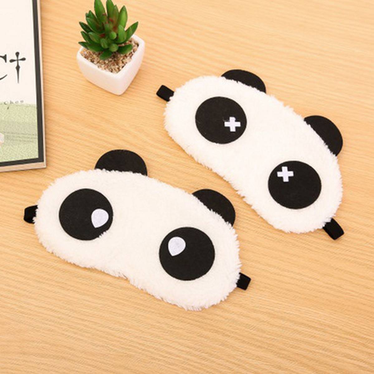 Cute Panda Eye Mask Cover Sleep Mask Eye Patch Good Sleeping Travel