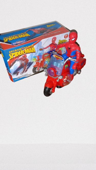 spiderman bike toy