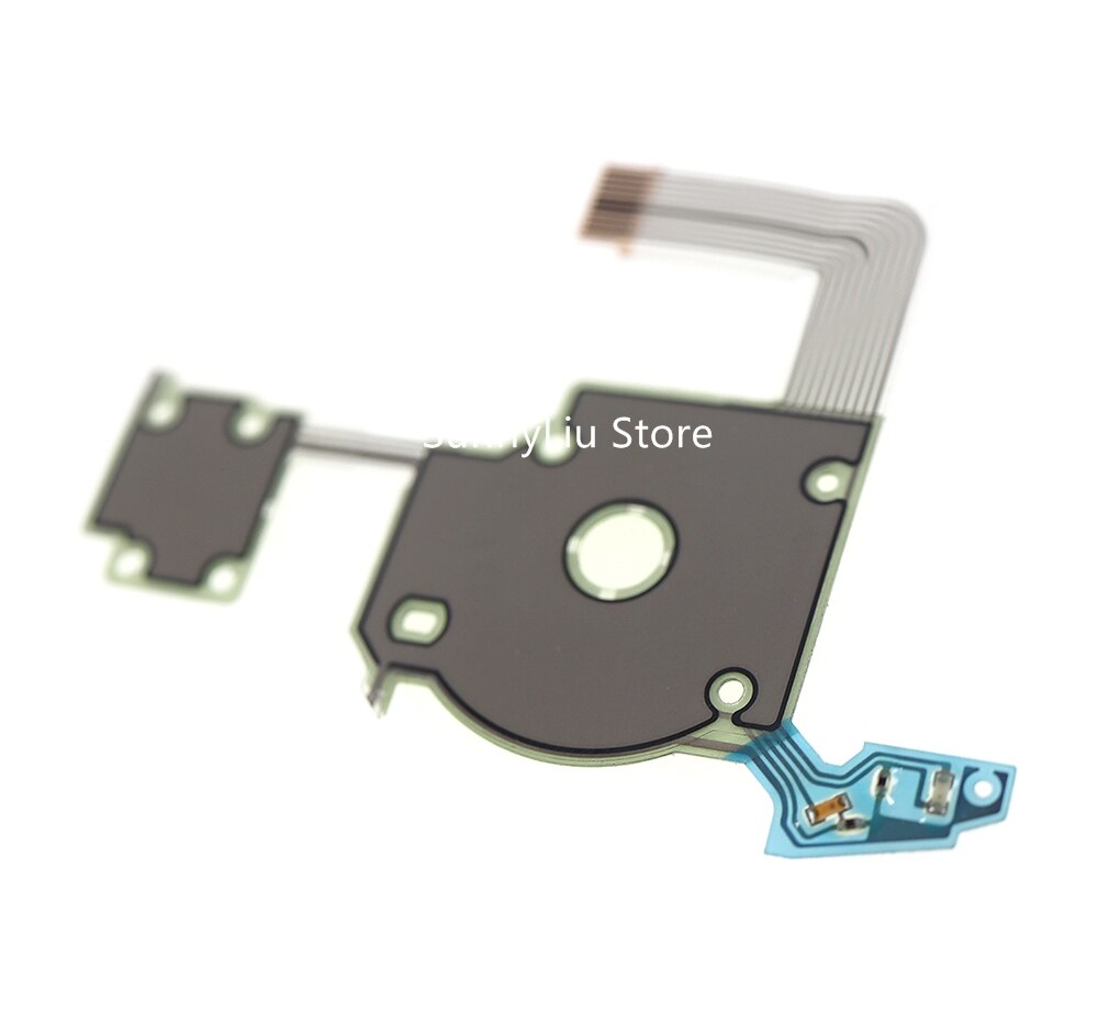 New D-Pad Left Ribbon Keyboard Button Flex Cable Set with rubber for PSP3000 PSP 3000 095. 