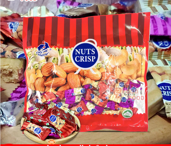 Twinfish Nuts Crisp Chocolate 500 g