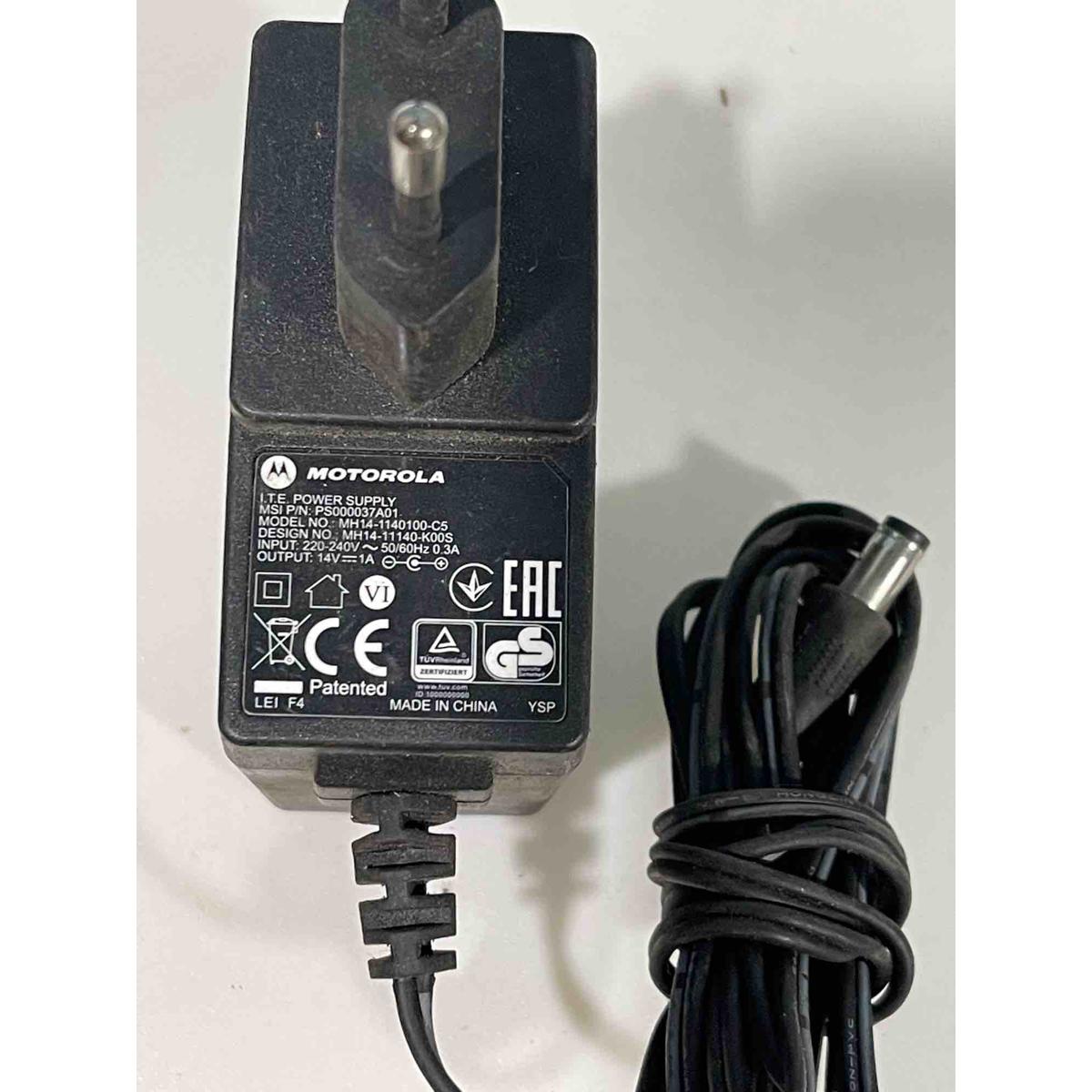 Motorola 14V 1A Adapter ML18-8140100-A1 AC Power Supply