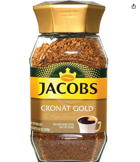 Jacobs Cronat Gold Instant Coffee 100gm