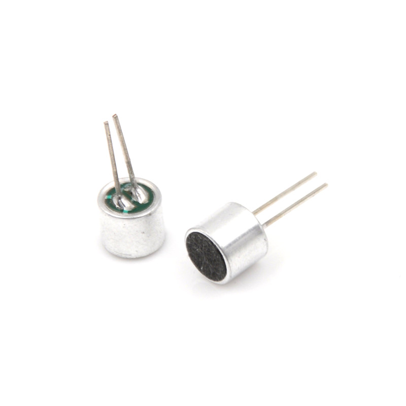 20Pcs Electret Microphone Inserts 6050 with PCB Pins Condenser Encounter. 