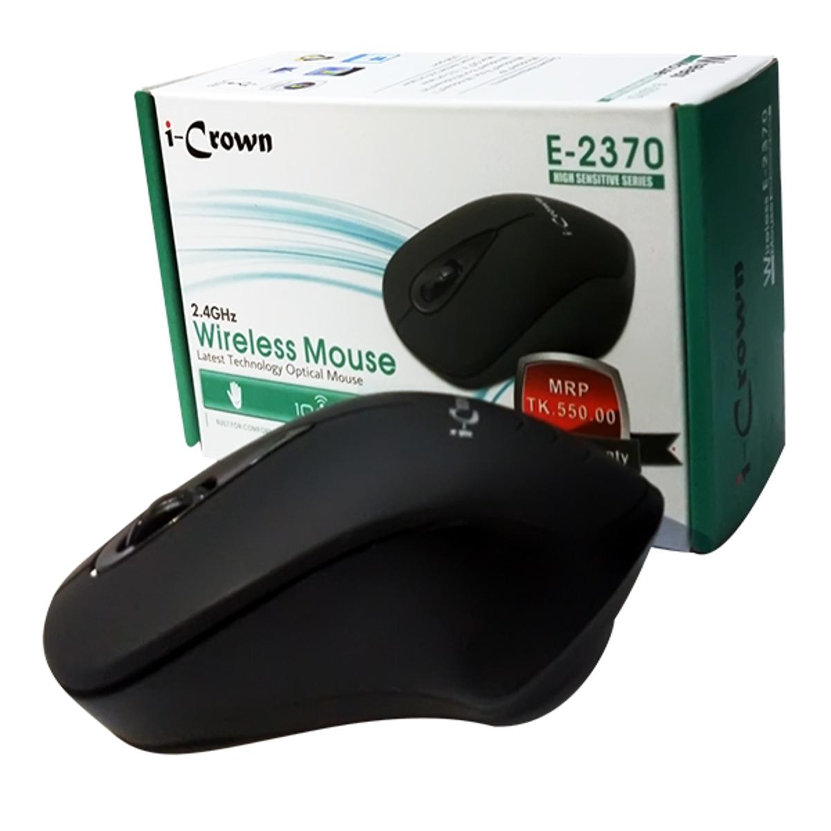 i-Crown E-2370 Multicolor Wireless Mouse