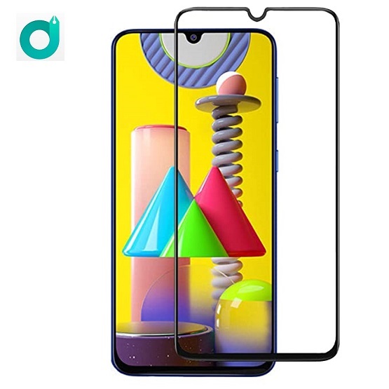 Samsung Galaxy M31 Prime Tempered 6D / 9D /11D / 21D Full Glass Screen Protector - Black. 