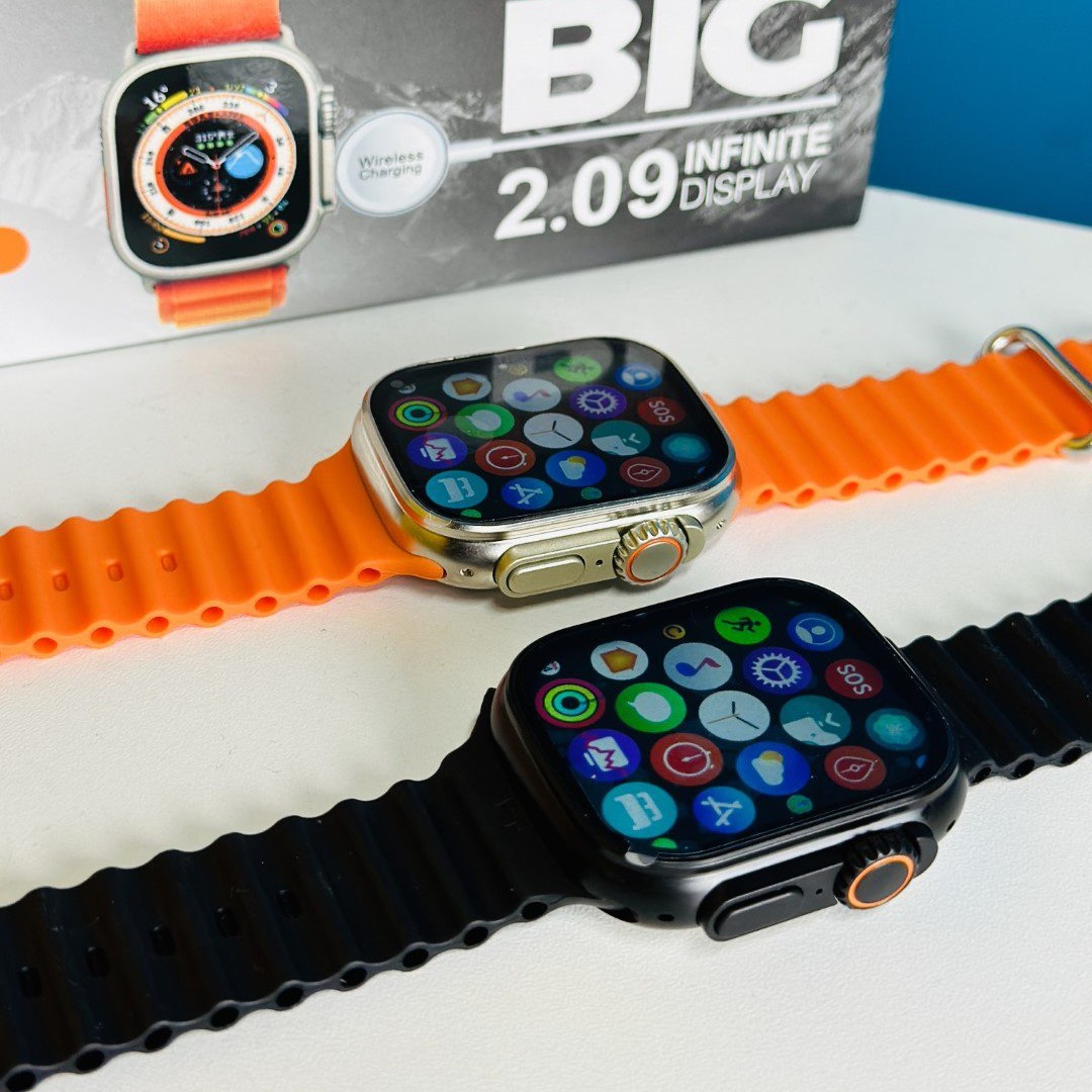 T900 Ultra Big 2.09 Infinite Display Bluetooth Call & Multi Functional Smartwatch. 