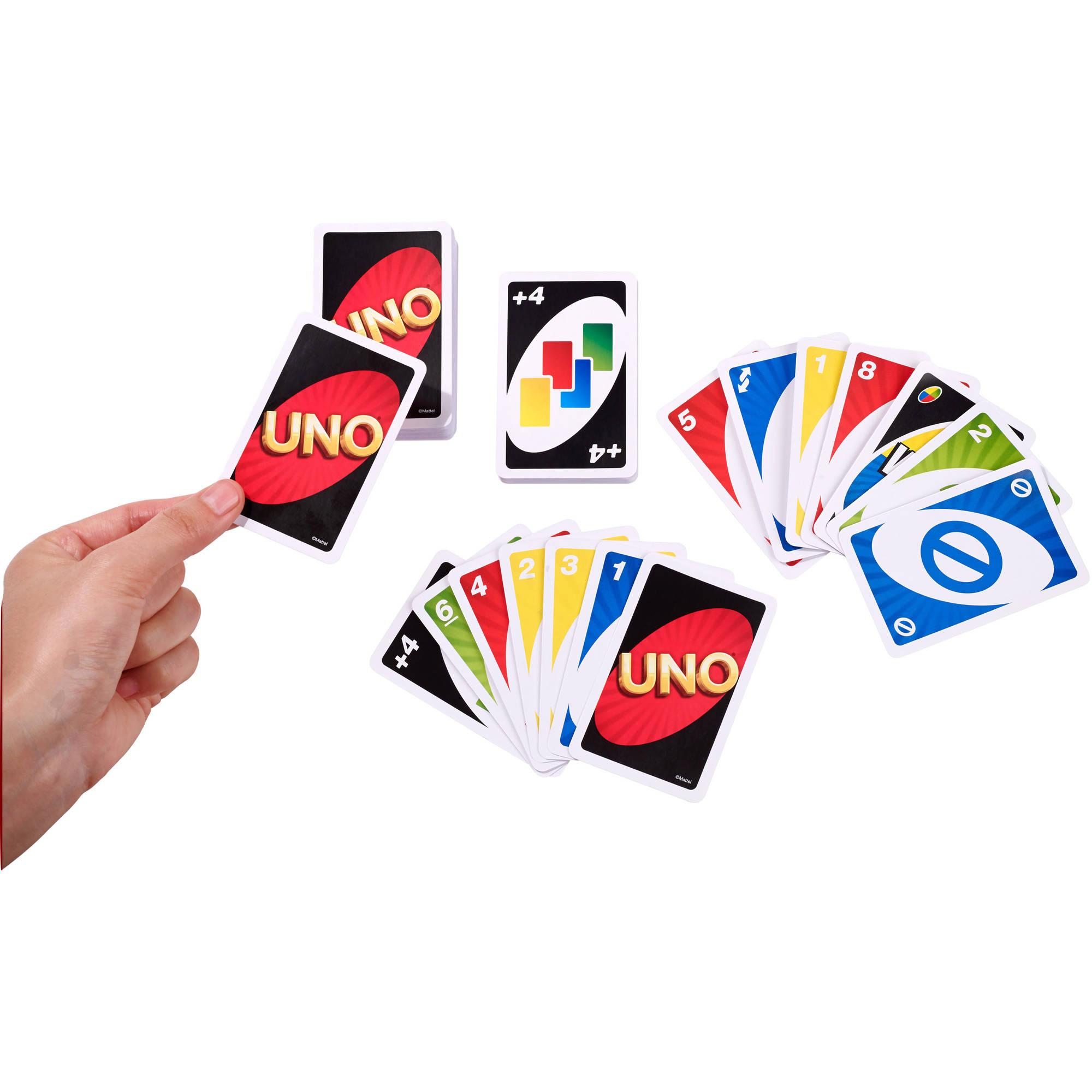 UNO Card Game with Set of Cards (Multi-Color). 