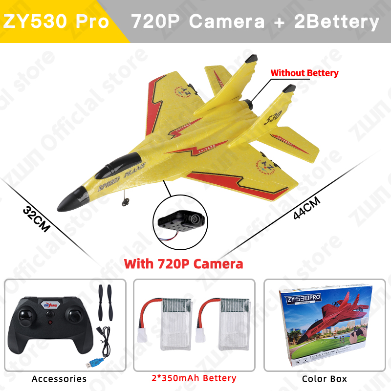 RC Plane SU35 2.4G With LED Lights Aircraft Remote Control Flying Model Glider Airplane SU57 EPP Foam Toys For Children Gifts. 