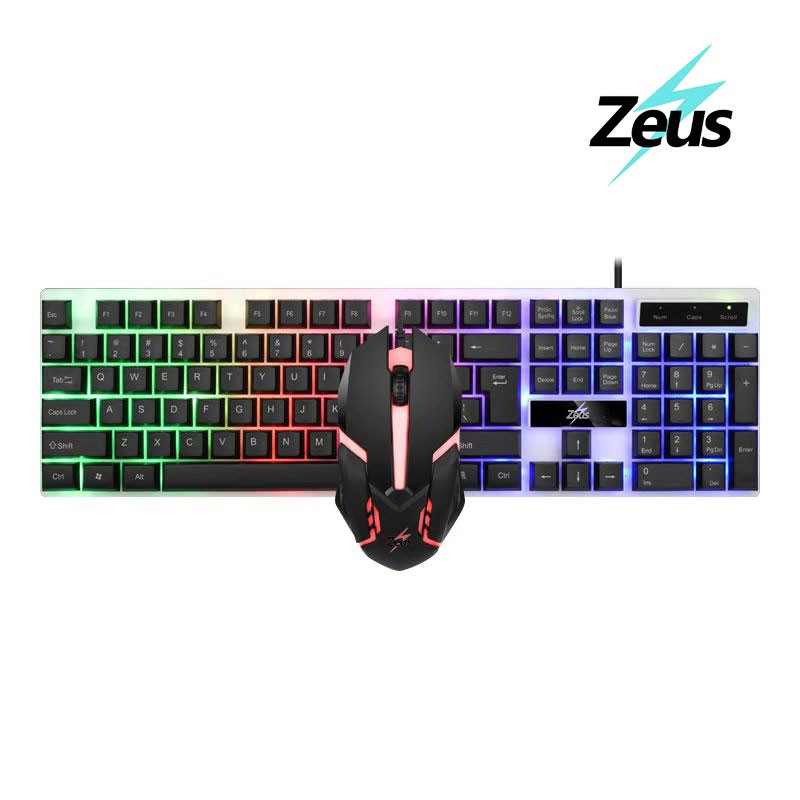 COD Zeus Gaming Keyboard and Mouse with free Mouse pad 3C SHOP. 