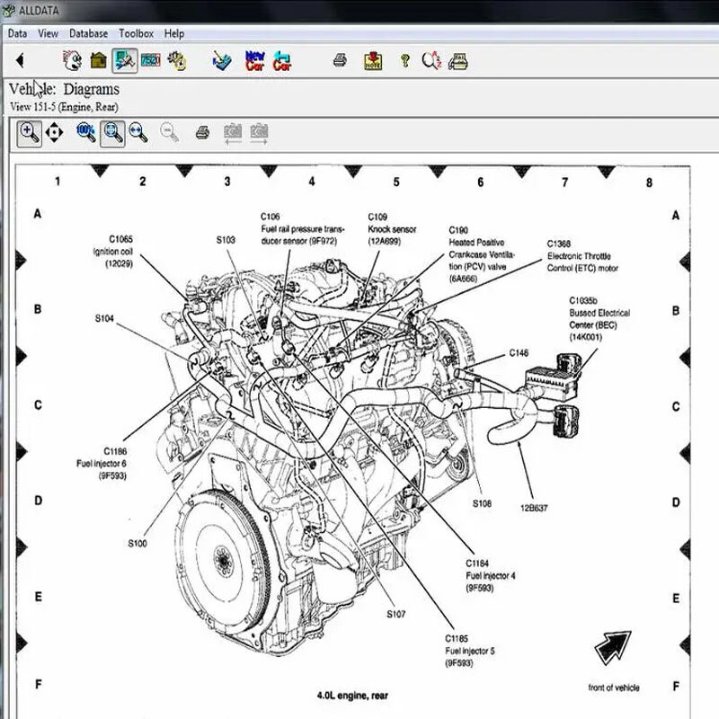 ALLDATA 10.53 auto repair software for American & European Car & Trucks 1982-2014 all data car repair software with 1TB USB Hard Disk Free Install Service. 