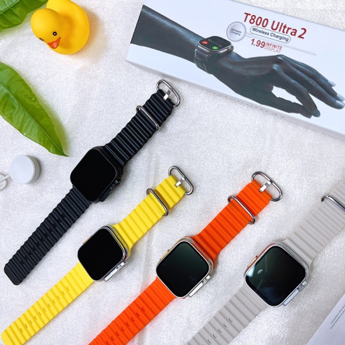 T800 Ultra 2 Smart Watch 1.99 infinite Display. 