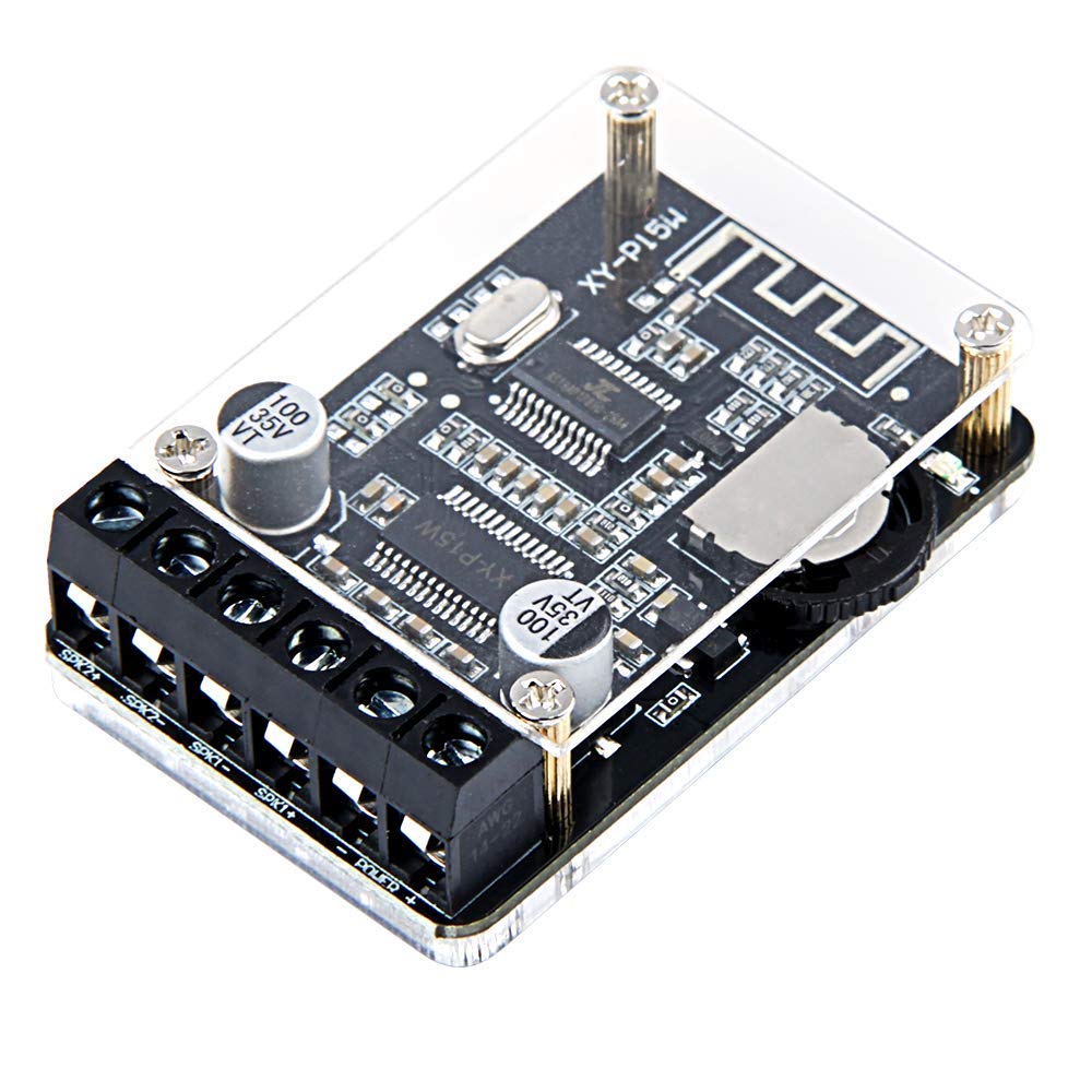 Bluetooth 5.0 stereo 40W+40W audio High power digital amplifier power amplifier board XY-P15W 10W/15W/20W Stereo. 