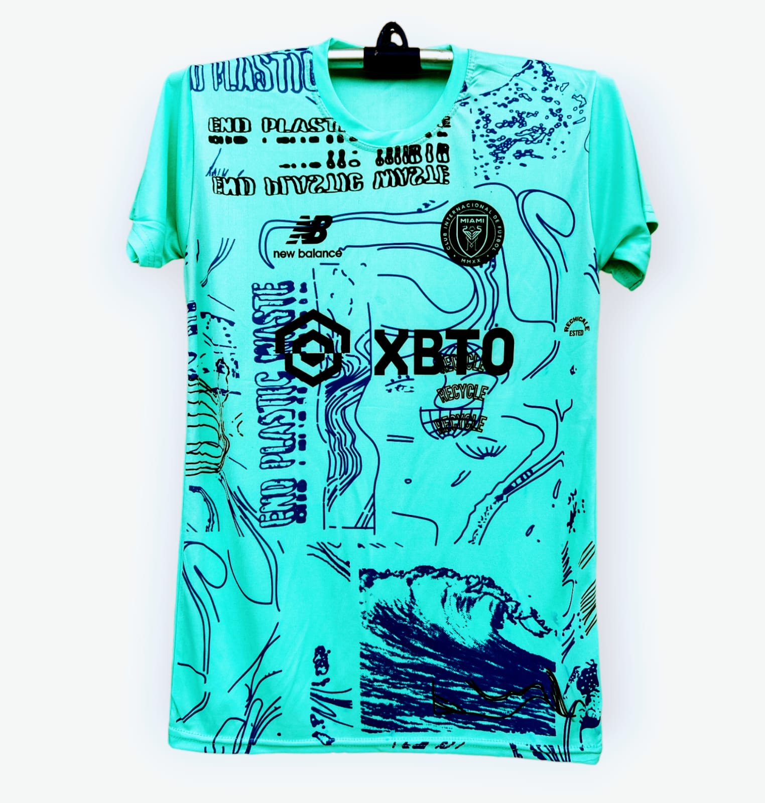 Messi Font Inter Miami 23/24 Black Half-Sleeve Jersey - Superior Comfort And Style