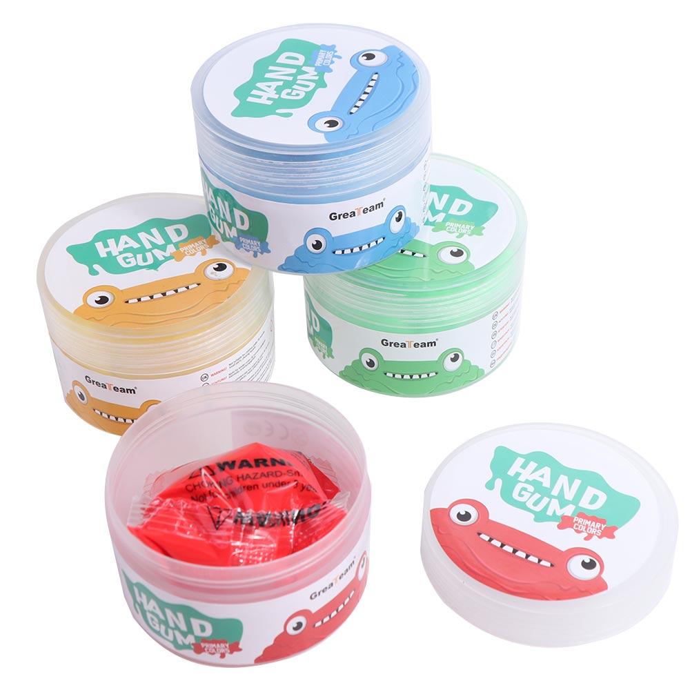 Soft Clay Hand Putty Squiz Toys Soft Stretchy Non-Sticky Finger Training Putty 4pcs/set Therapy Putty Set Developmental Toys. 