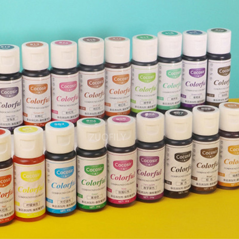 1PC Food Coloring Gel for Baking Fondant and Cooking Concentrated Icing Food Color Dye Pastry Decorating Tools Cake Accessories. 
