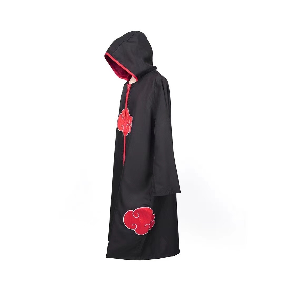 Fourth Generation Eye Naruto Cloak Afei with Tuxiao Organization Red Cloud Robe Mysterious Person Clothing Anime Clothes. 