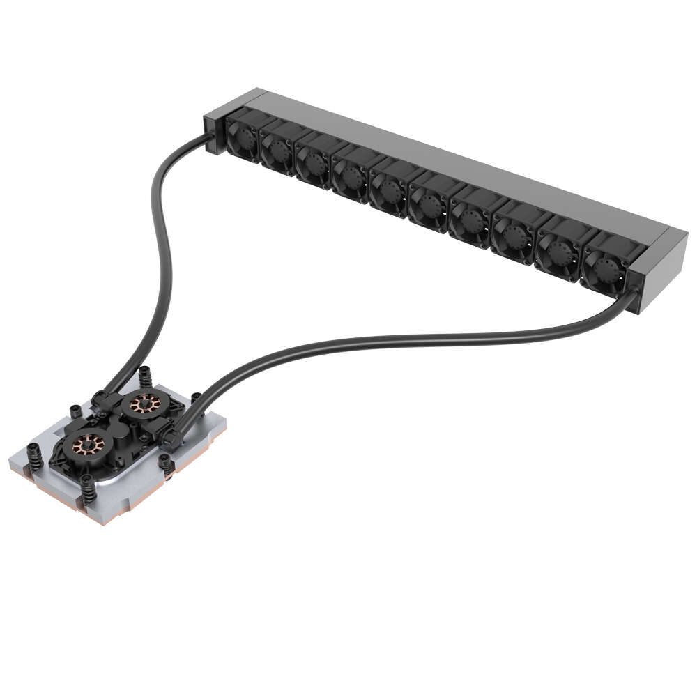 AMD EPYC SP5 server liquid cooled is specifically designed for 1U/2U chassis water-cooled heat sink. 