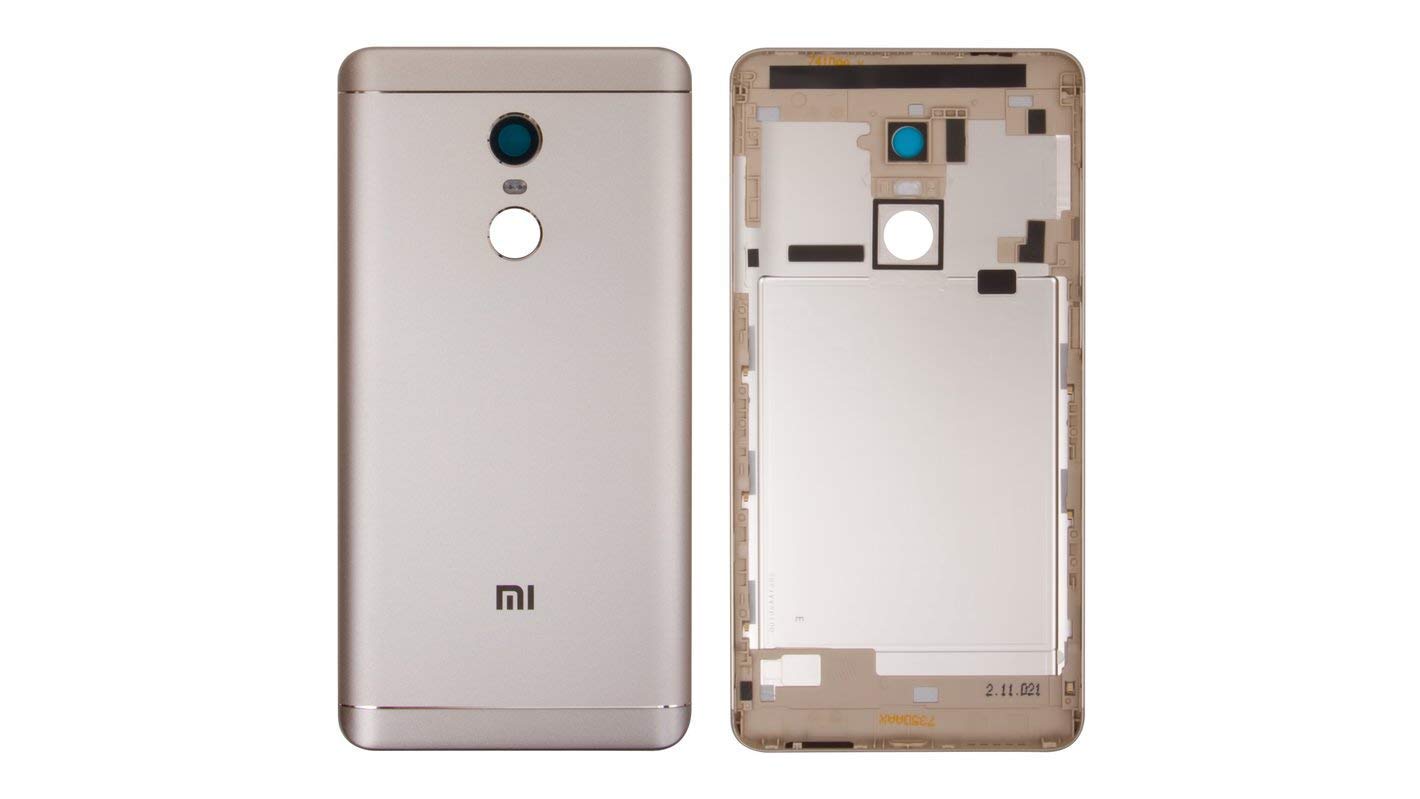 Xiaomi Redmi Note 4 - ( Metal ) Casing / Back Shell / Back Panel / Battery Cover / Back Door / Back Replacement Part with Button. 