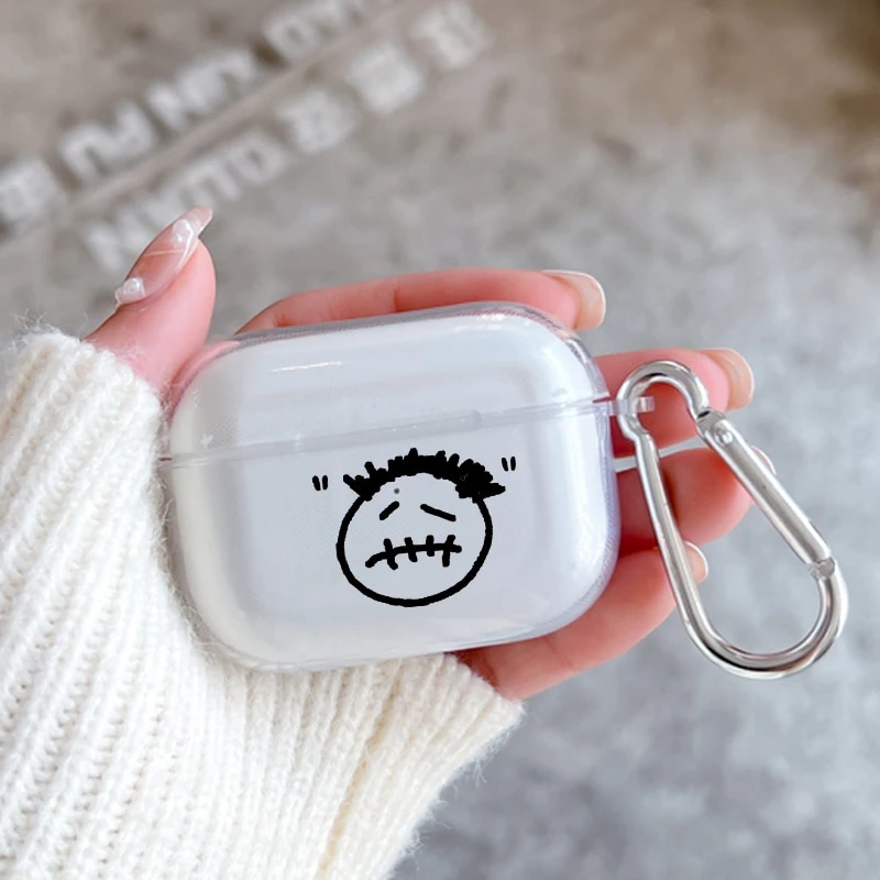 Soft Case for Apple Airpods 2 1 Earphone Cases With Hook Astroworld Travis Scott For Airpod Pro 3 Pro2 Clear Protective Covers BruberryBe. 