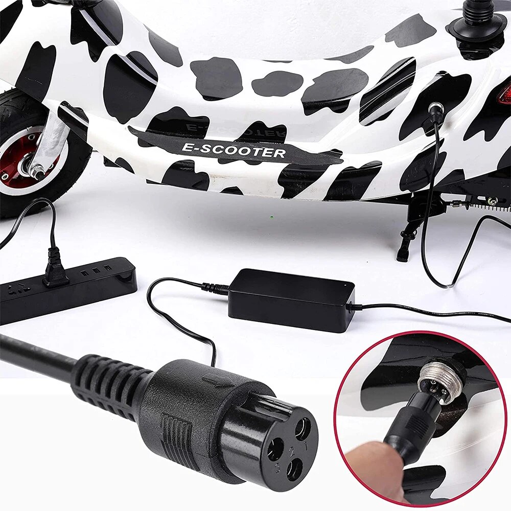 36V 2A Battery Charger for Razor Mini Pocket Boreem Jia 601-S 602-D Minimoto Maxii ATV Go Kart Dune Buggy Motocross XRF500. 