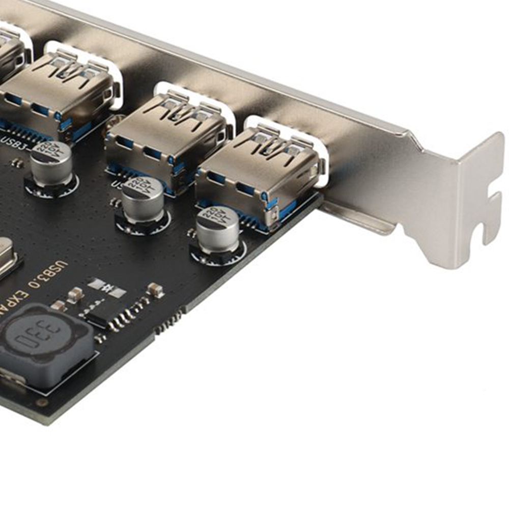 【FUPANG】SSU 4 USB 3.0 PCI-E Expansion Card PCI Express PCIe USB 3.0 HUB USB3.0 Controller USB3.0 PCIe. 