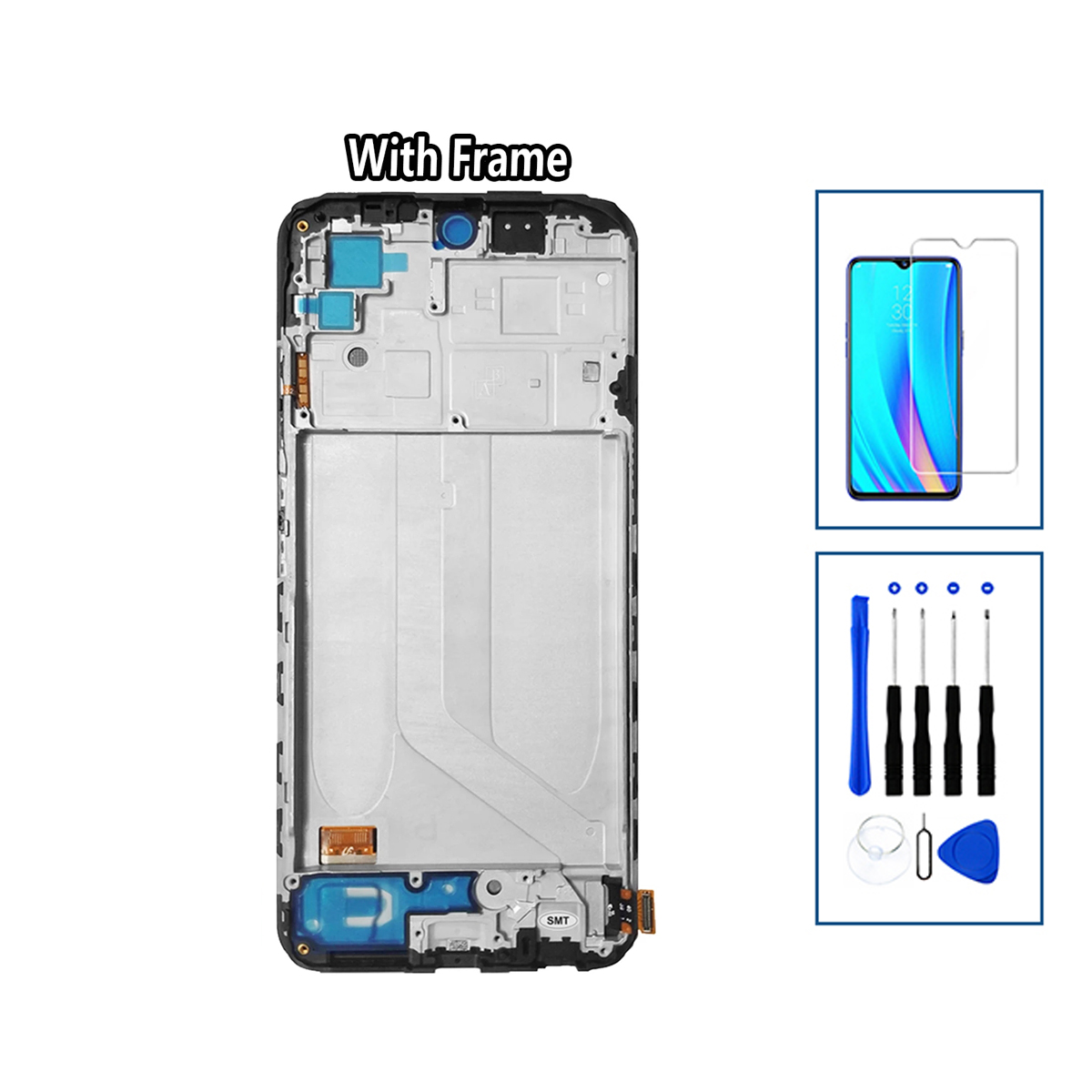 LCD With Frame Display For Xiaomi Redmi Note 10 4G Note 10s Touch Screen Digitizer Assembly Replacement Parts