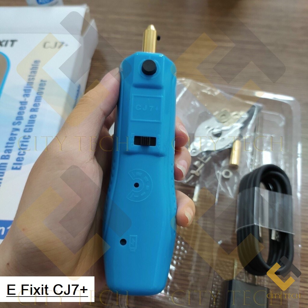 Electric E Fixit CJ7+ 2 in 1 Cutting Glue Machine LCD Screen Cutting Lithium Battery Speed Adjustable LCD Screen Electric Glue Remover Phone Screen Cutting Hand Tool Parts & Accessories. 