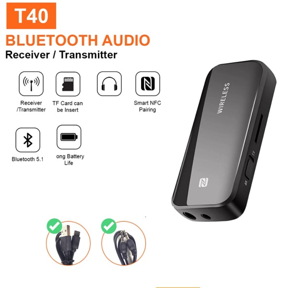 NFC Bluetooth 5.1 Receiver Transmitter Audio Receiver