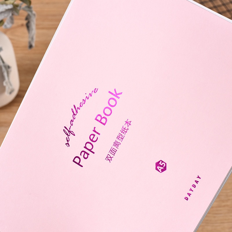【happy one】Paper Book for Tape Sticker Collection Notebook A4 A5 Book. 