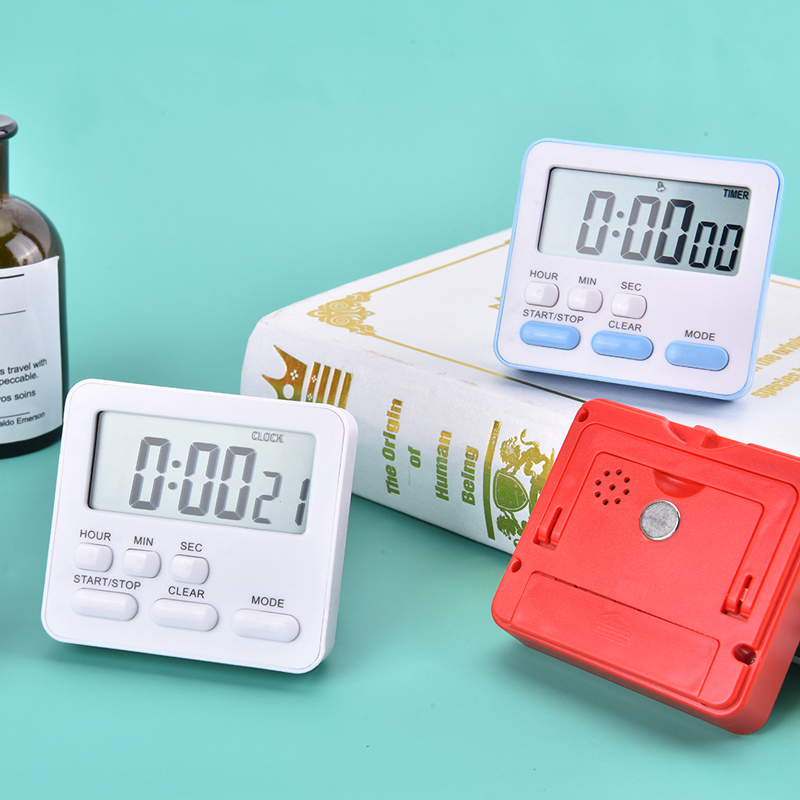 Digital Display Cooking Alarm Clock Kitchen Timer Sleep Stopwatch Clock House SEVICH. 