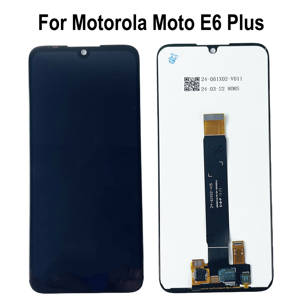 LCD Display Touch Screen Digitizer Assembly Replacement Parts For Motorola Moto E6 Plus Display Screen Replacement Parts